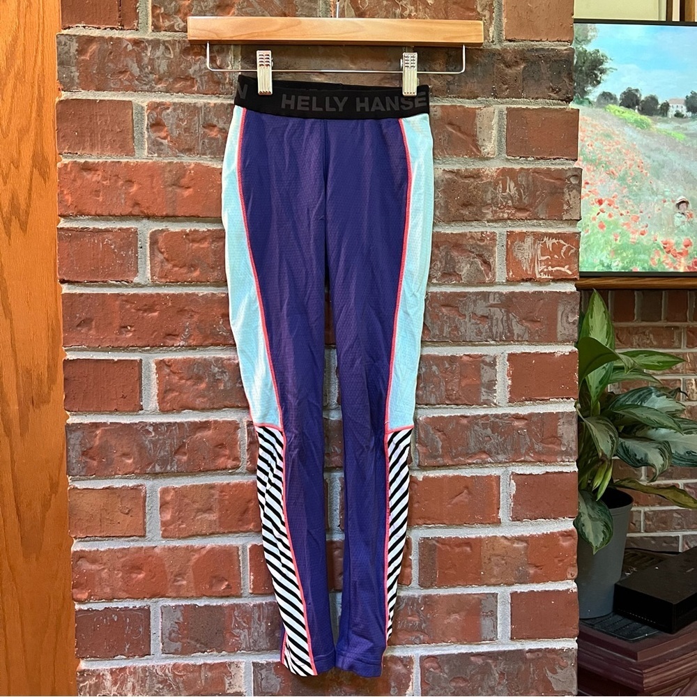 Helly Hansen Kids' Purple and Blue Leggings
